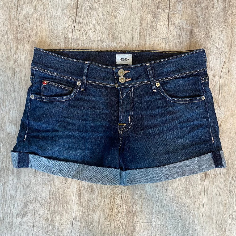 Hudson Cuffed Jean Shorts